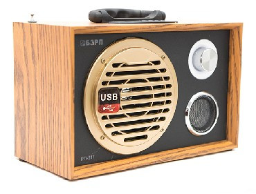 Радиоприемник БЗРП РП-317 УКВ 64-108МГц, бат. 3*AA, 220V, акб 900mA/h,USB/SD/AUX