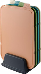 Набор досок PLAST TEAM PT177512998 СТОКГОЛЬМ на подставке 4шт. 200х120х340мм микс PLAST TEAM PT177512998 СТОКГОЛЬМ на подставке 4шт. 200х120х340мм микс