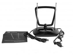 Антенна телевизионная комнатная HARPER ADVB-1415 DVB-T2 активная