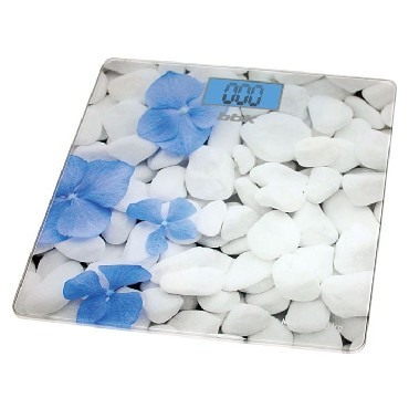 Весы напольные BBK BCS3002G белый/голубой