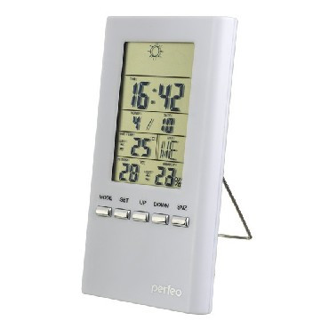 Часы-метеостанция PERFEO (PF_A4598) METEO - PF-S3331F белый