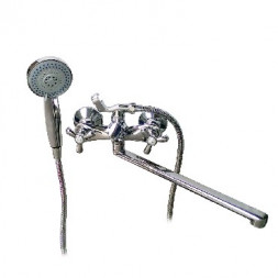 Смеситель для ванны GFMARK 2970 Смеситель в ванную с дивертором на корпусе металлокерамика