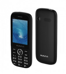 Телефон мобильный MAXVI K20 Black
