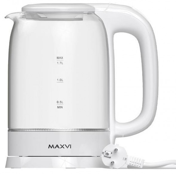 Электрический чайник MAXVI KE1741G white