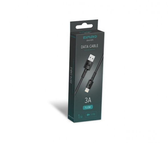КАБЕЛЬ USB AM / 8PIN / 30PIN EXPLOYD EX-K-1273 Дата-кабель USB - 8 Pin 1М чёрный