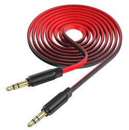 AUX-кабель HOCO (6931474745361) UPA16 3.5mm (m) - 3.5mm (m) 1.0m - красный