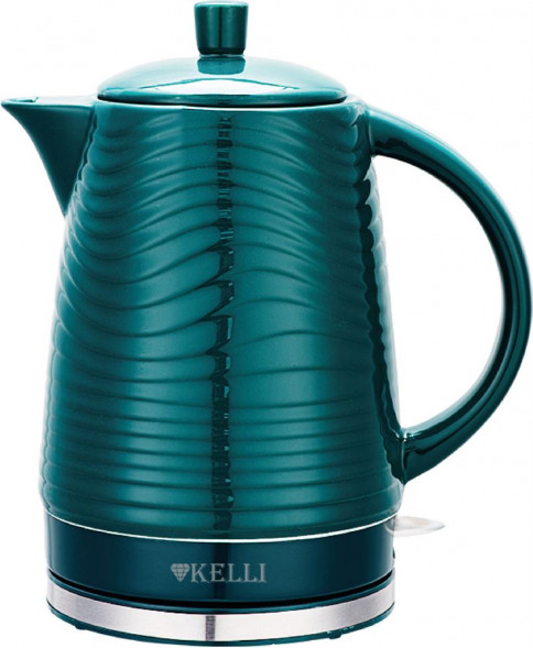 Керамический чайник KELLI KL-1809 Изумрудный
