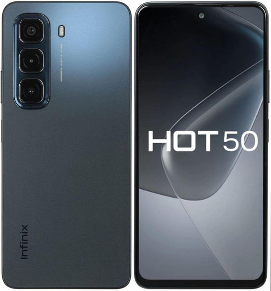 Смартфон INFINIX HOT 50 6/256Gb Black (10063055)