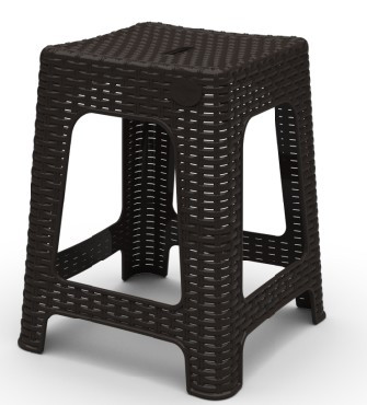 Мебель из пластика INGREEN ING6181ГШК RATTAN табурет квадратный горький шоколад