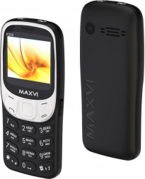 Телефон мобильный MAXVI K200 black