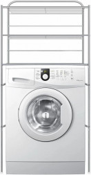 Стеллаж UNISTOR GULLIVER напольный 3-х ярусный для ванной комнаты и туалета 210990