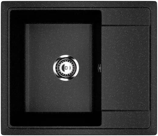 Мойка PRACTIK PR-M 575-004 черный оникс