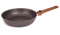 Сковорода KUKMARA сго222а а/пр литая 22см съемн/руч Granit ultra original