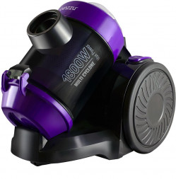 Пылесос GINZZU VS427 циклонный, черн/фиолетовый