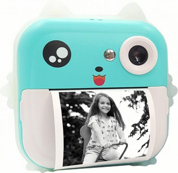 Детский фотоаппарат AIMOTO MagicCam голубой 3071002