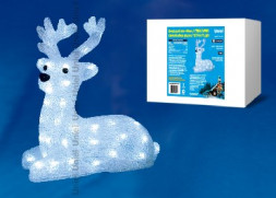 Фигуры UNIEL 09560 ULD-M3133-050/STA WHITE IP20 LYING FAWN