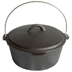 Посуда MALLONY KС-31 казан 7,6л чугун (985047)