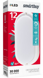 Светильник SMARTBUY (SBL-HPoval-12W-4K-Sen) 12W/4000K
