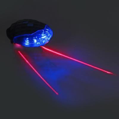Фонарь велосипедный SILAPRO Фонарь велосипедный 8х8см, 5LED, 7 реж., 2хААА; 2 диода 2 реж., пластик (195-105)