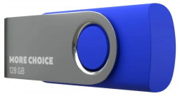 флэш-накопитель MORE CHOICE (4610196407697) MF128-4 USB 128GB 2.0 Blue