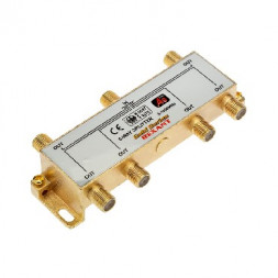 Делитель REXANT ДЕЛИТЕЛЬ ТВ Х 6 + 7ШТ. F &quot;BOX&quot; 5-1000 МГЦ &quot;GOLD&quot; 05-6104-1