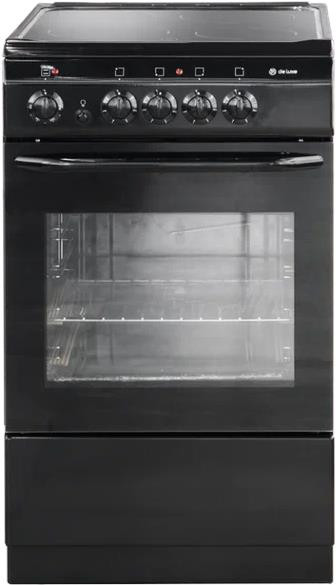 Плита стеклокерамическая DE LUXE 506004.04эс 031 черный матовый