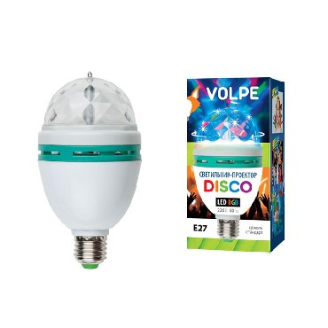 свет для дискотек VOLPE (09839) ULI-Q301 DISCO