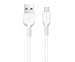 Дата-кабель microUSB HOCO (6957531061175) X13 USB (m)-microUSB (m) 1.0м - белый