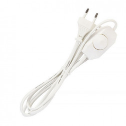 шнур SMARTBUY (SBE-06-P07-w) Шнур с диммером 1,7 метра белый ШВВП 2х0,75
