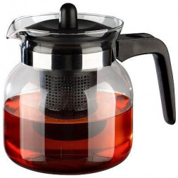 MALLONY Чайник заварочный, Altamarea, объём: 1100 мл, с пластиковым фильтром/крышкой/ручкой (910135)