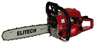 Пила цепная ELITECH 181835 БП 45/16 Бензопила