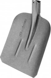 Лопата СИБРТЕХ Лопата совковая, 235х285, ребра жесткости, рессорная сталь, 0,7 кг, без черенка// 61321