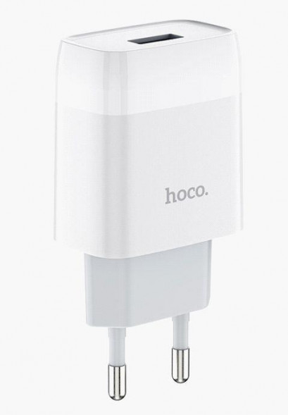 СЗУ HOCO (6931474712899) СЗУ HOCO C72A Glorious single port charger (белый)