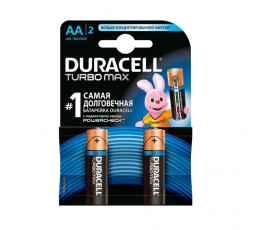 Элементы питания DURACELL LR6-2BL TURBO (Б0014047)