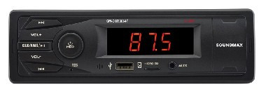 Автомагнитола SOUNDMAX SM-CCR3064F черный