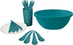 Набор для пикника PLAST TEAM PT184512096 на 4 персоны зеленый бархат (21 предмет)