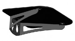 Кронштейн TRONE DVD-1 для DVD и TV/AV ресиверов