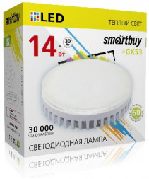 Лампа светодиодная SMARTBUY (SBL-GX-14W-3K) 14W/3000K/GX53