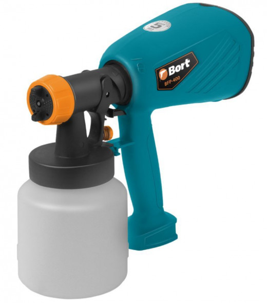 Распылитель BORT BFP-400 Краскопульт электрический