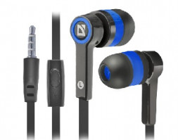 наушники-гарнитура DEFENDER (63423) PULSE 420 черный/синий