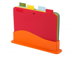 Набор разделочных досок MALLONY Набор разделочных досок на подставке DIVO (4 шт) (986053)