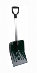 Лопата АЛЬТЕРНАТИВА М3496 автом из полик-та (345х260х65)с чер60см