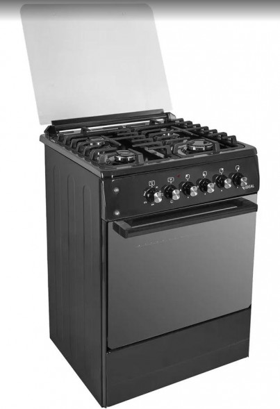 Газовая плита IDEAL G 280 ГК черный чуг