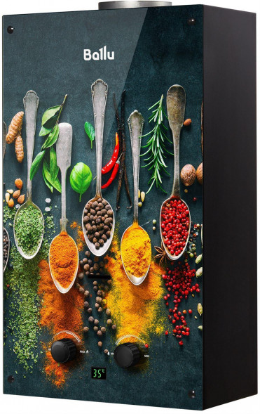 Водонагреватель газовый BALLU GWH 10 Fiery Glass Curry