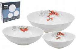 Набор салатников LAVENIR 3PCS HKW A9-16003-2 (85436)