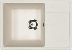 Мойка PRACTIK PR-M 600-001 белый камень