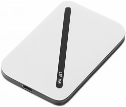 DIGMA Модем Mobile Wi-Fi DMW1967 3G/4G, внешний, белый [dmw1967wh]
