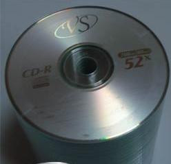 Оптический диск VS CD-R 80MIN 52x BULK
