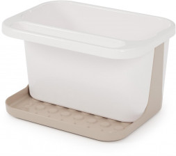 АЛЬТЕРНАТИВА М5951 Подставка для моющих средств (бело-бежевый) (уп.15)