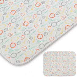 Коврик для сушки РЫЖИЙ КОТ Коврик для сушки посуды MDM-Promo-M, 40*30см (005491)